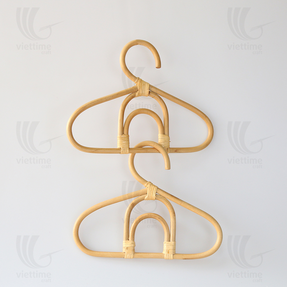 rattan doll hangers sku M00648/ Viettime Craft JSC in Vietnam