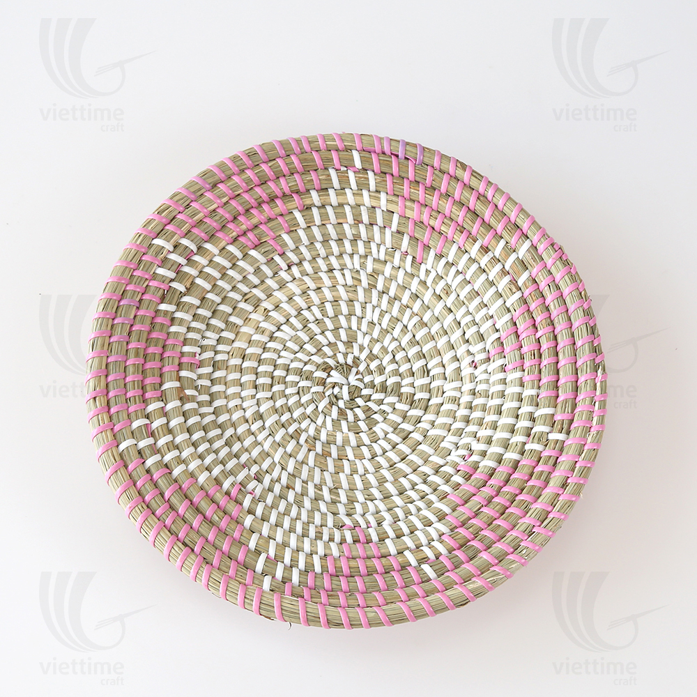 Seagrass Wall Hanging Disc sku C00546/ Viettime Craft