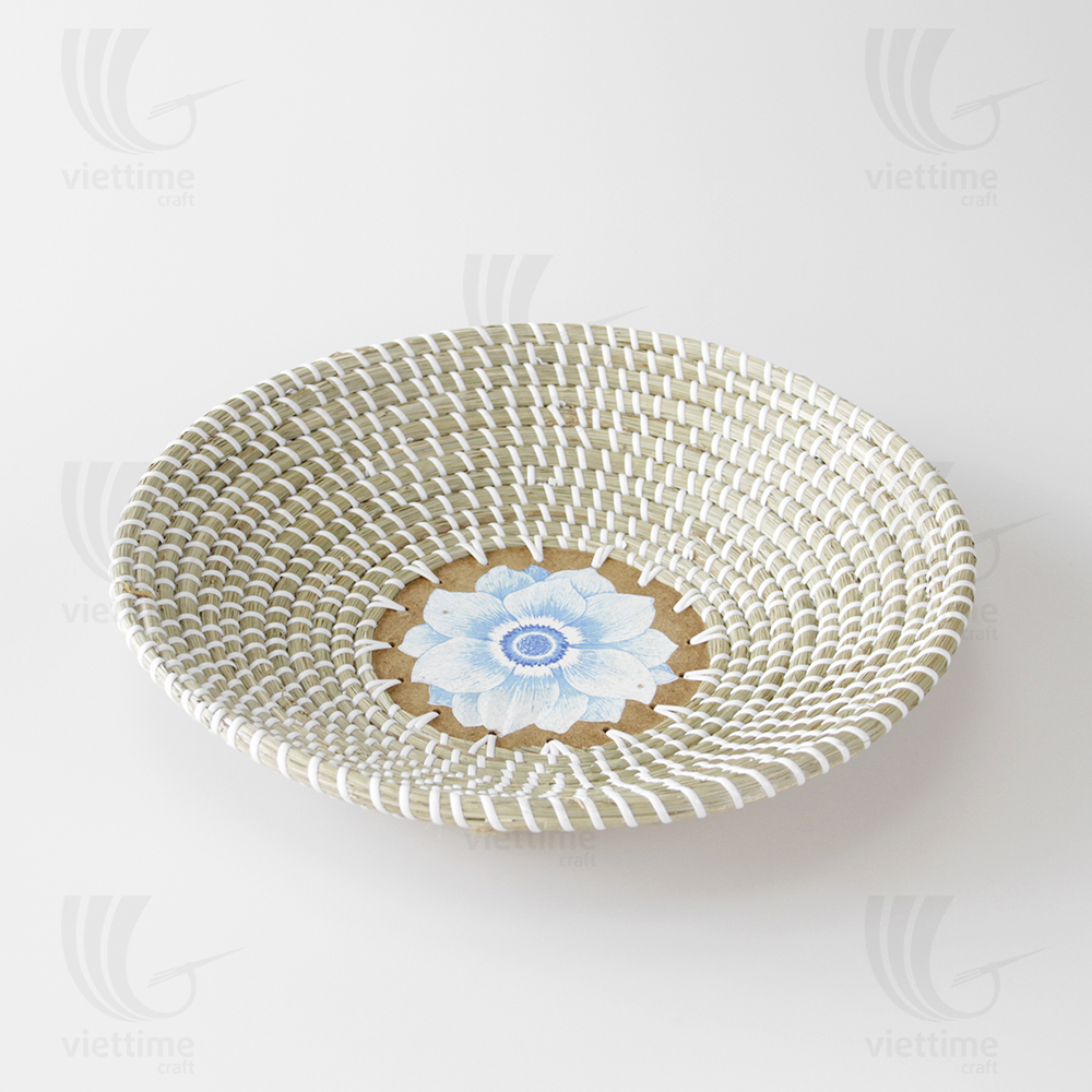 Seagrass Wall Hanging Disc sku C00337/ Viettime Craft