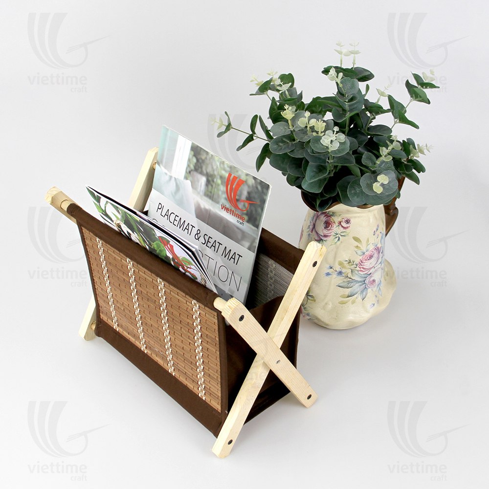 Bamboo Magazine Rack sku TD00230/ Viettime Craft JSC
