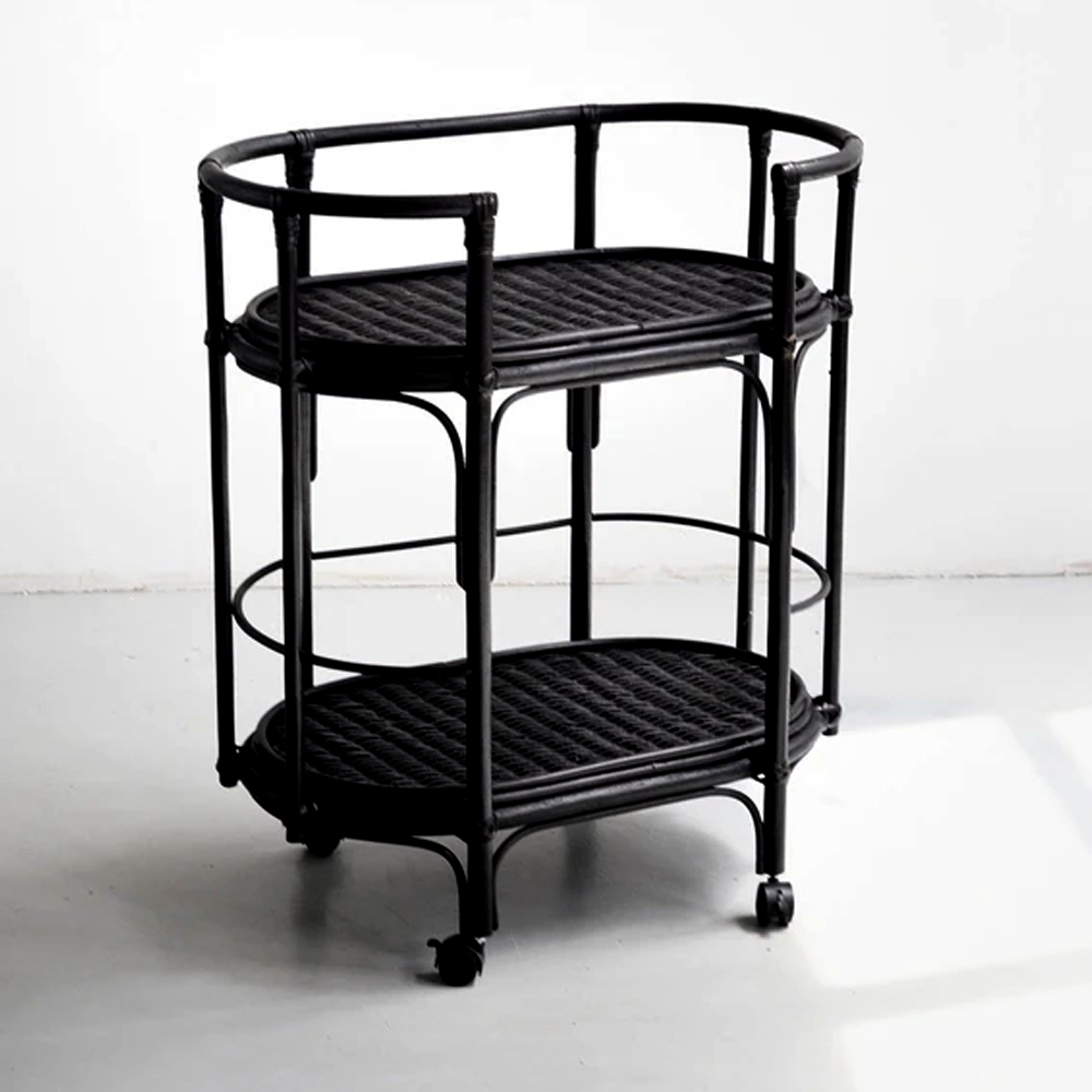 Rattan Bar Cart M00211 Wholesale from Viettime Craft