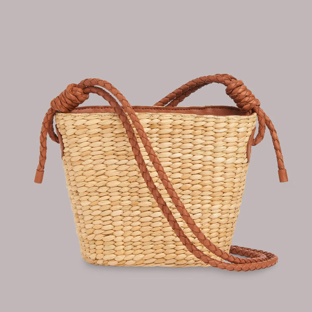 Water Hyacinth Bag sku B00278 Wholesale from Viettime Craft