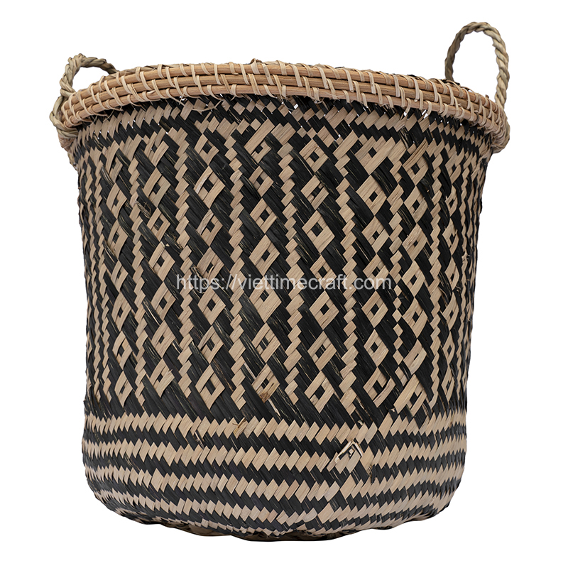 Seagrass Storage Basket sku C00577 Wholesale from Viettime Craft