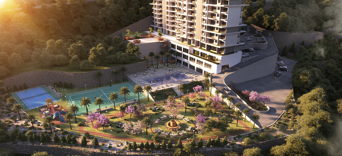 “View Bchamoun” Tranquil and peaceful in lush fresh surroundings