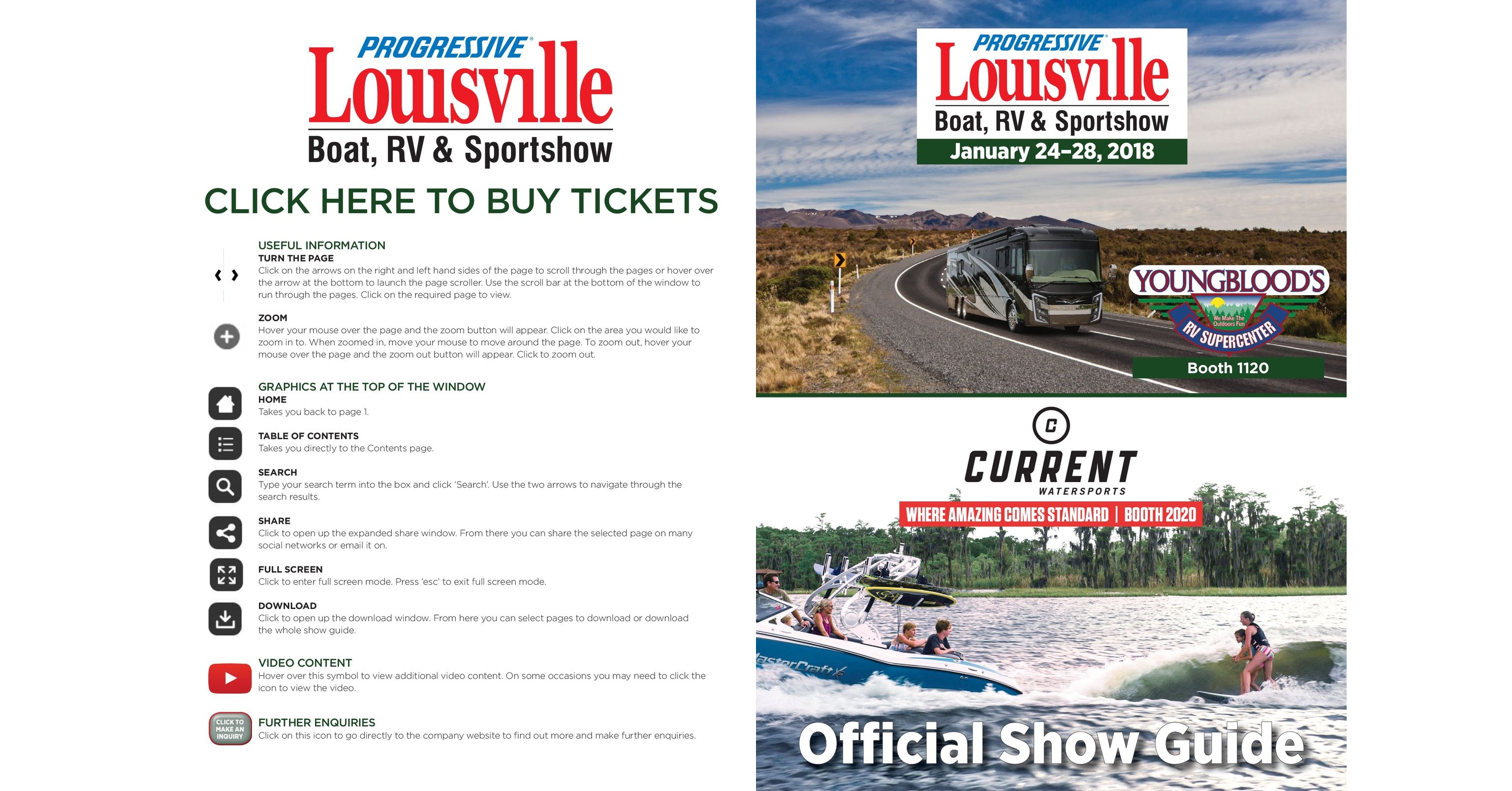 Progressive Insurance Louisville Boat, RV & Sportshow 2018