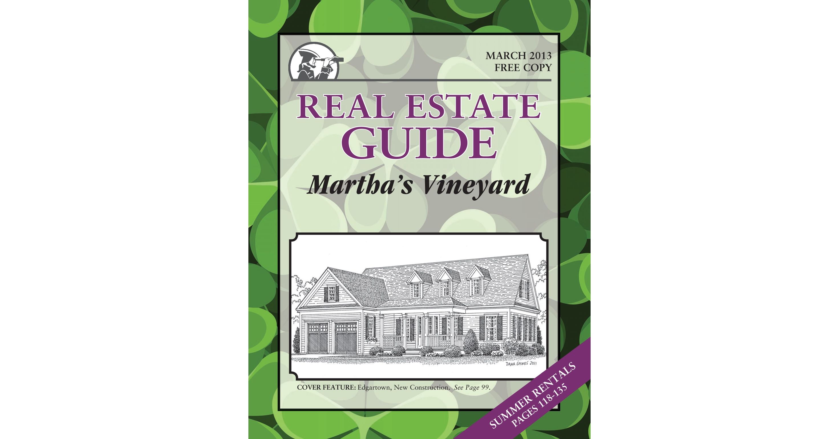 Real Estate GuideMartha's Vineyard Mar2013