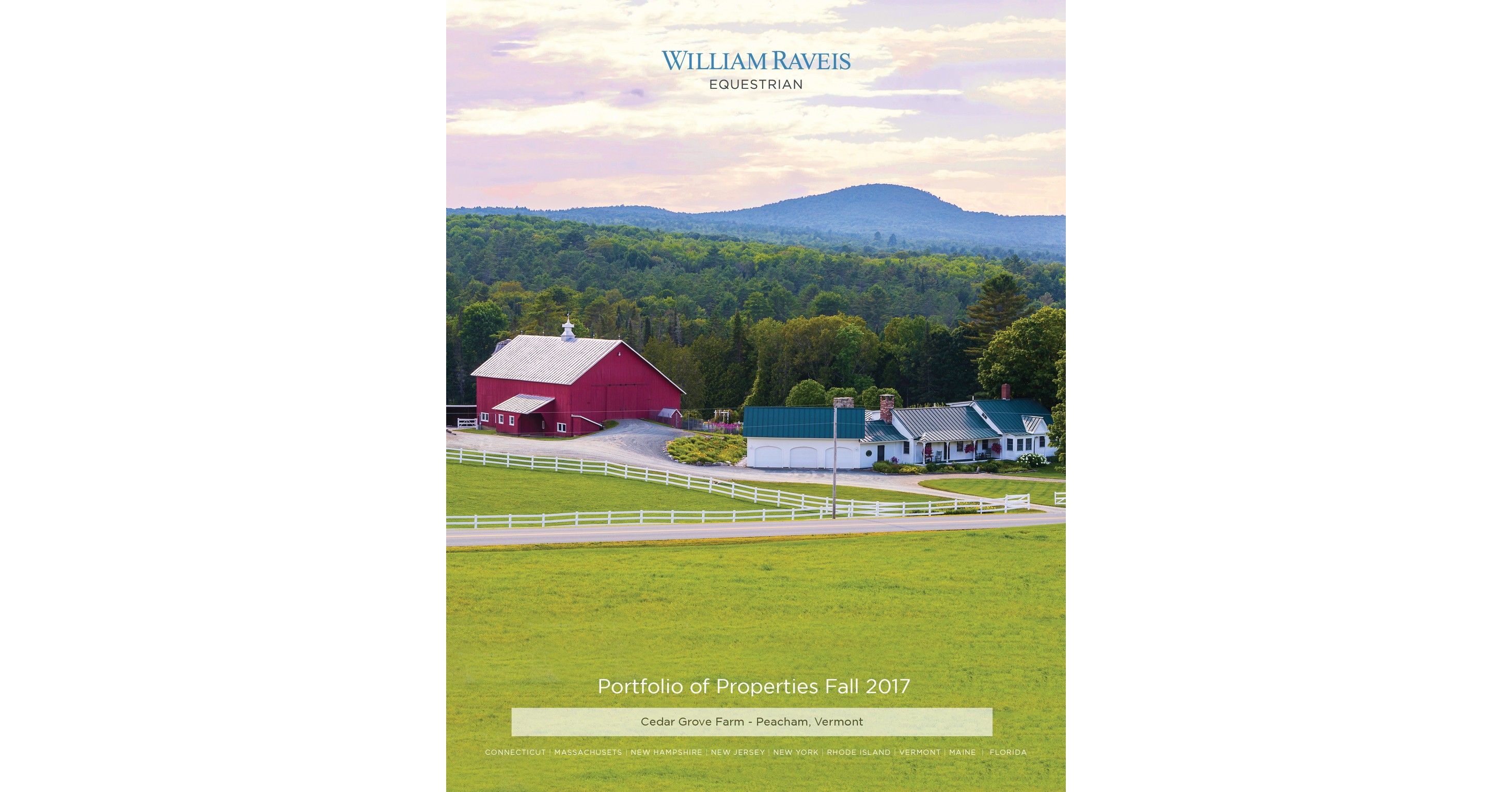 William Raveis Equestrian Portfolio of Properties Fall 2017