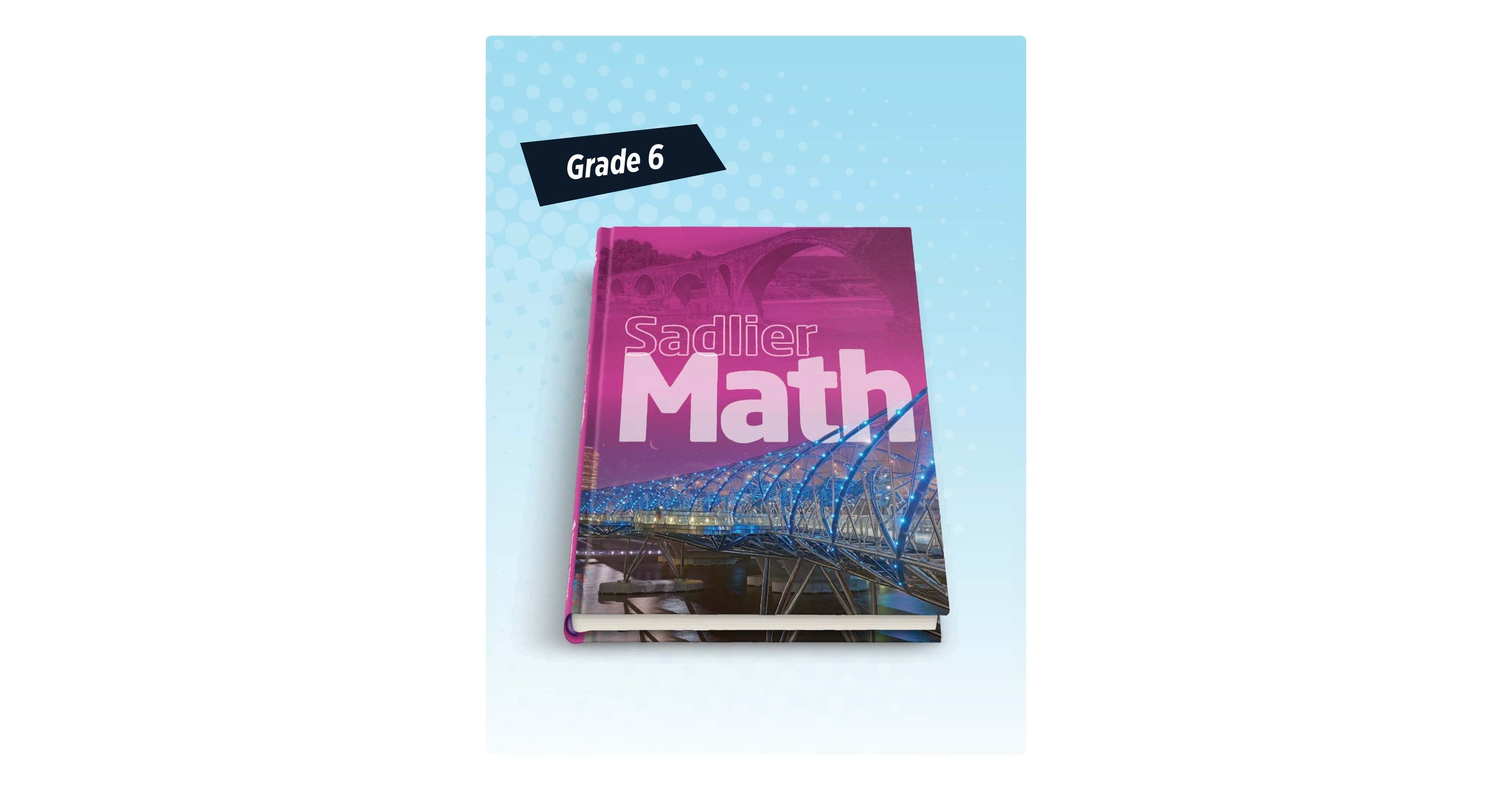 Sadlier Math Sampler Gr6