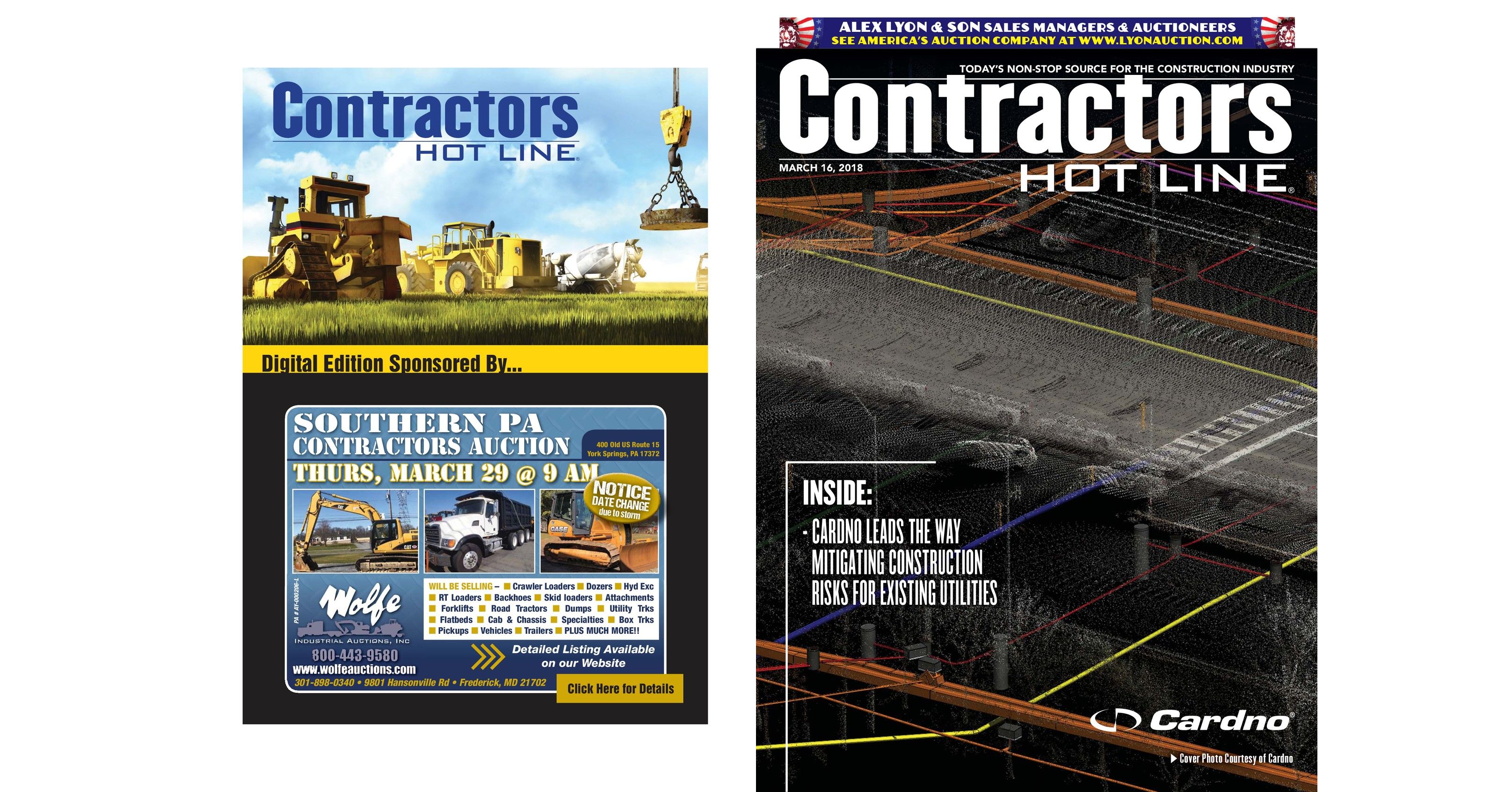 Contractors Hot Line 2018 March 16