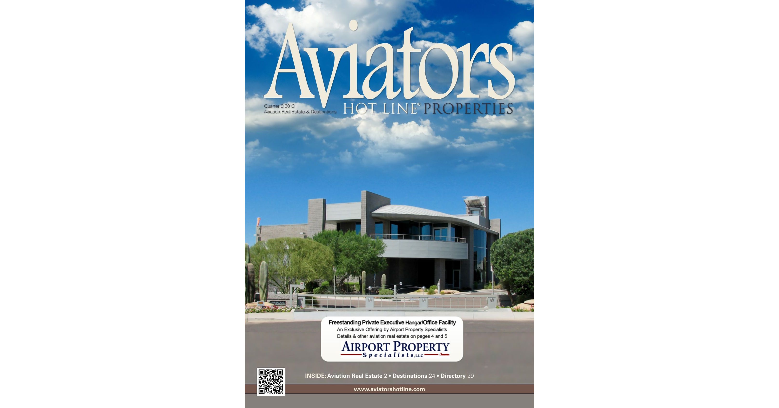 Aviators Hot Line Properties Q3 2013