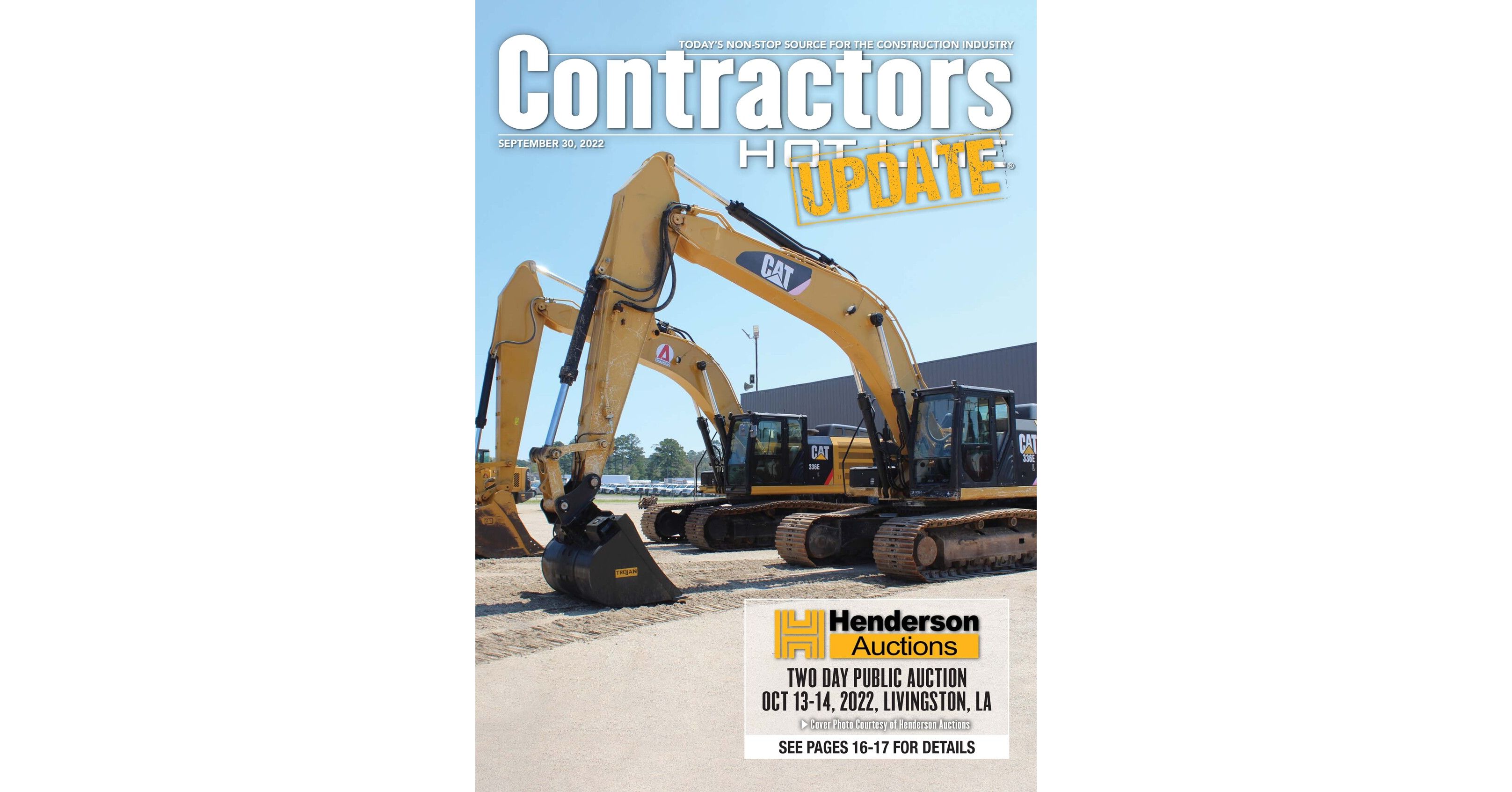Contractors Hot Line 2022 September 30