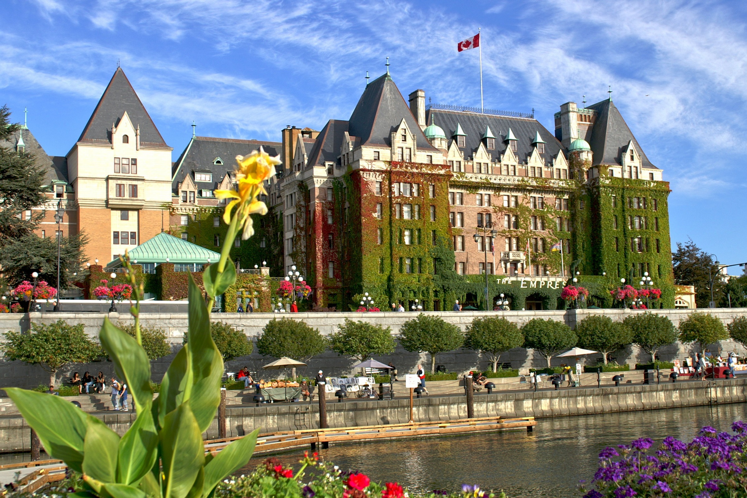 100 Rates at the Fairmont Empress, Vancouver Island View from the Wing
