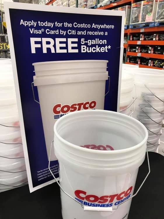 One Credit Card is Now Offering a Bucket to New Customers Who Apply