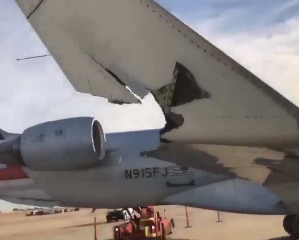 Video Fuel Truck Crashed Into Two Jets Preparing to Depart DFW Airport