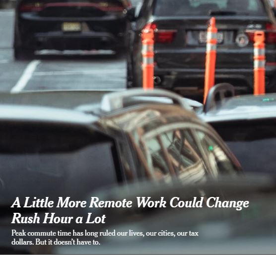 The Benefits of a Changing Rush Hour Who, What and How Viewpoint
