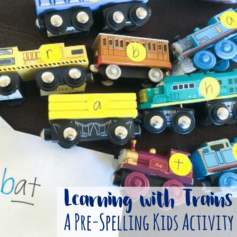 Learning with Trains Simple PreSpelling Activity for Kids Views