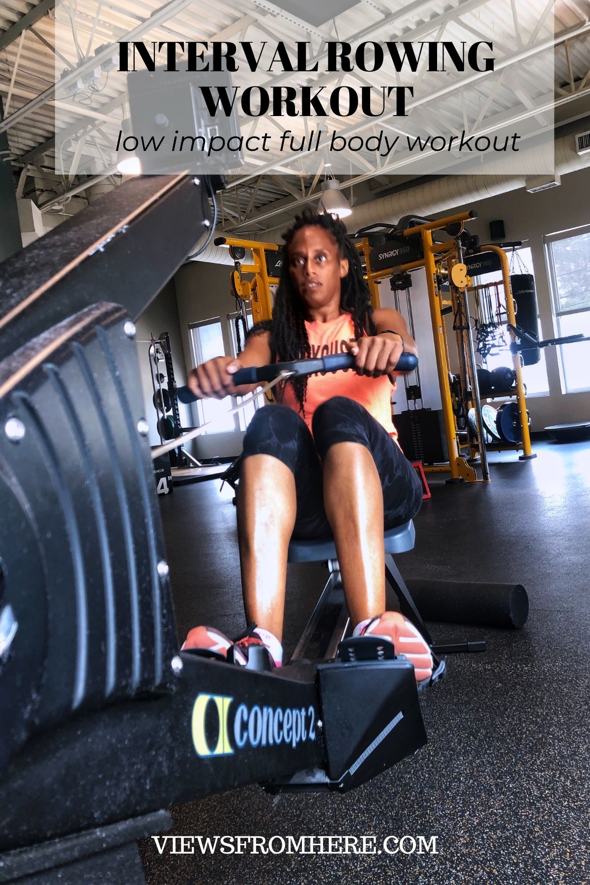 Try a HIIT rowing machine workout for fat loss • Views From Here