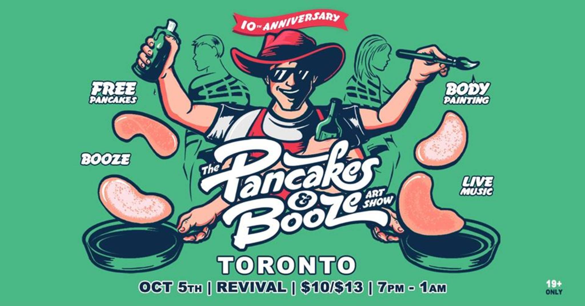 Pancakes and Booze Art Show View the VIBE Toronto