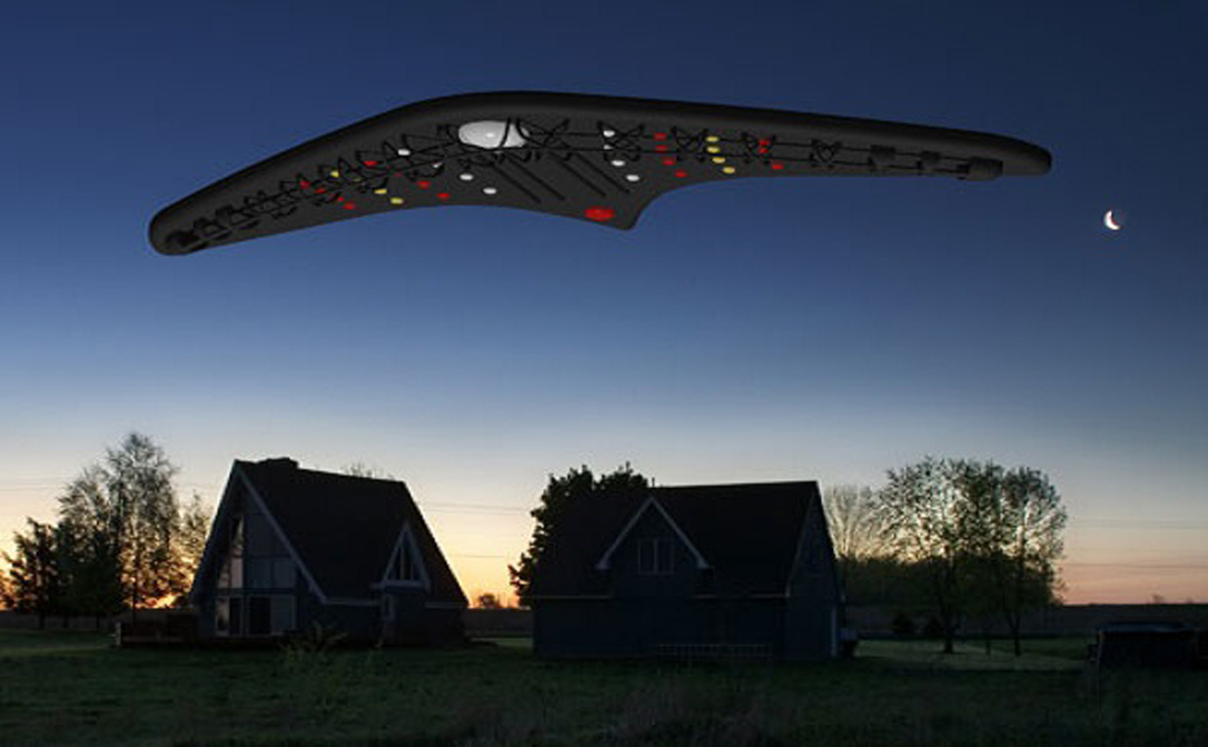 Boomerang Craft UFO Spotted Over Missouri