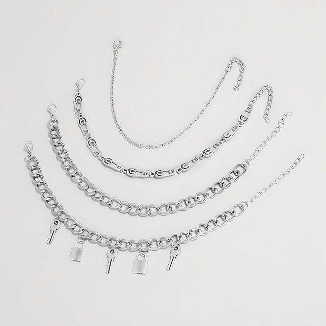 Bracelet – Lock and Pin – Set of 4 - VIEZ