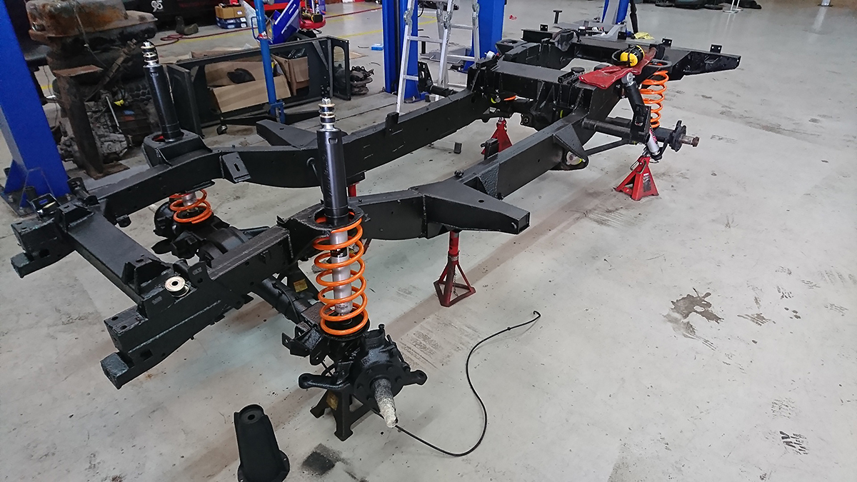 Land Rover Defender Chassis Check Viezu