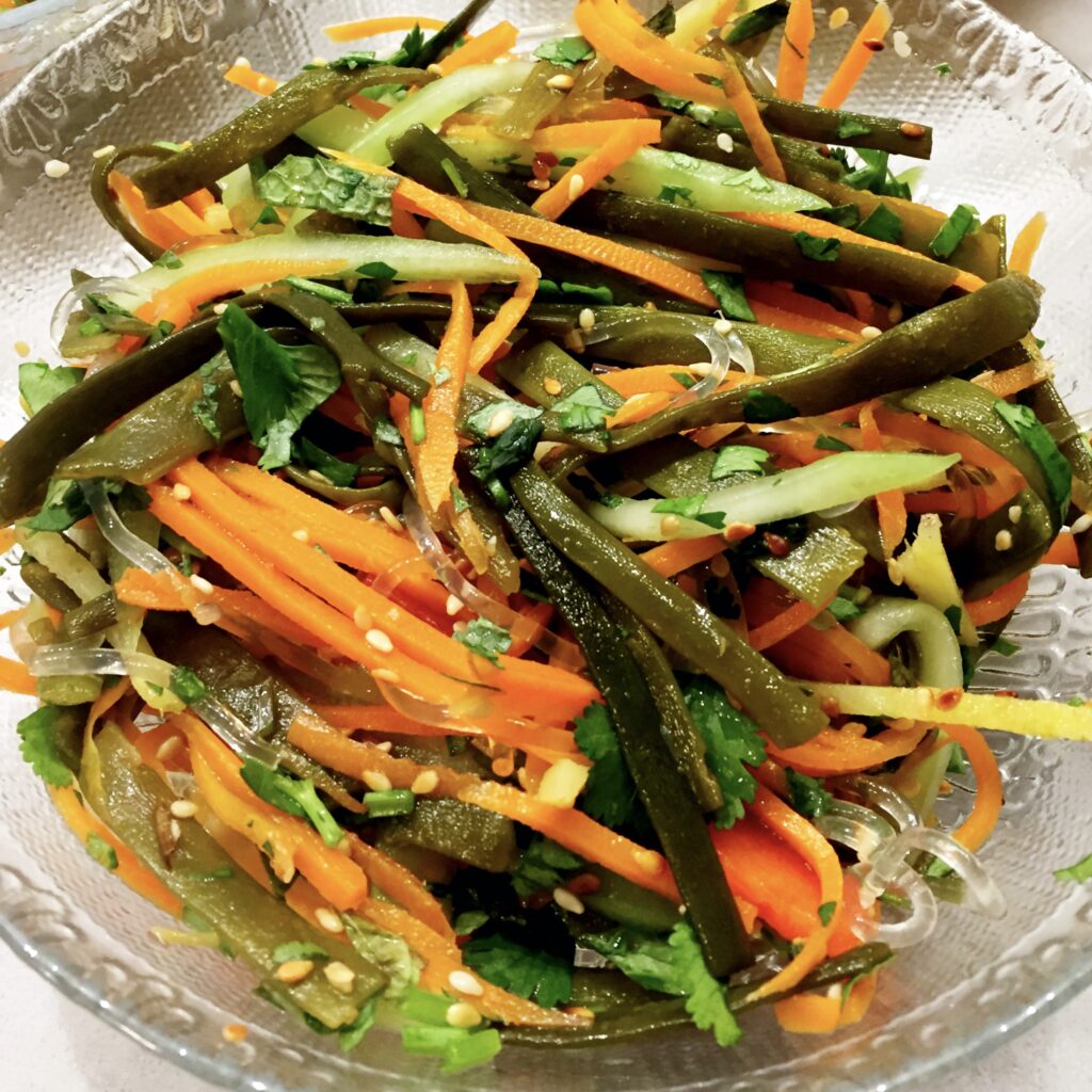 Ensalada prebiótica de algas marinas Vigeo Nutrition