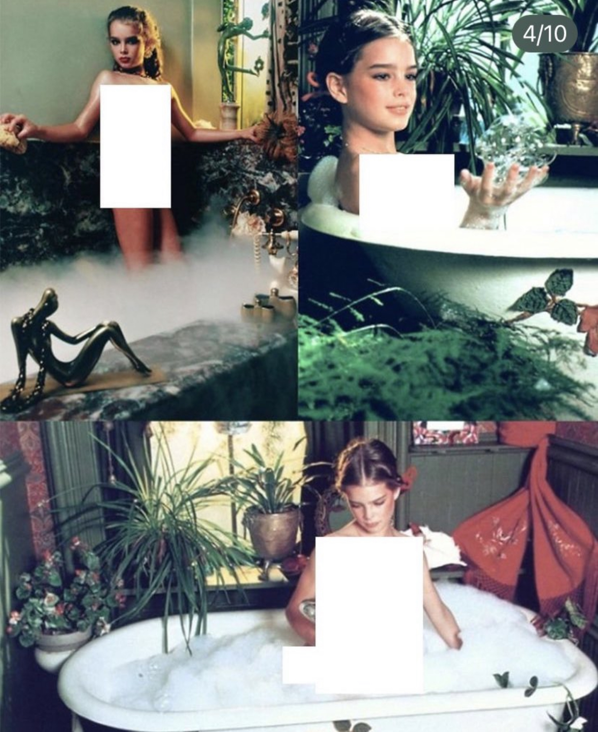Remember when Brooke Shields posed fully nude for Playboy at age 10