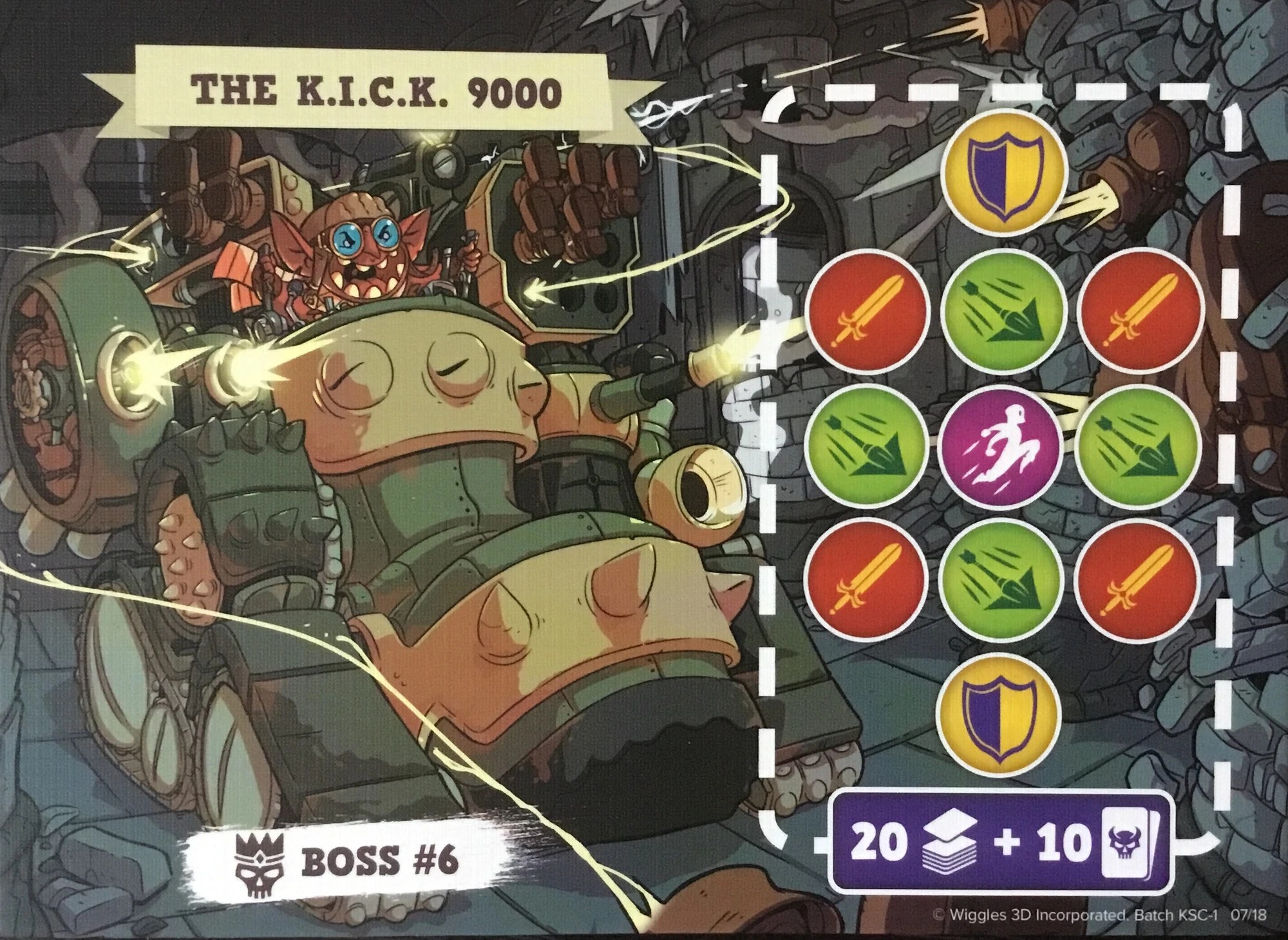 The K.I.C.K. 9000 5Minute Dungeon Wiki Fandom