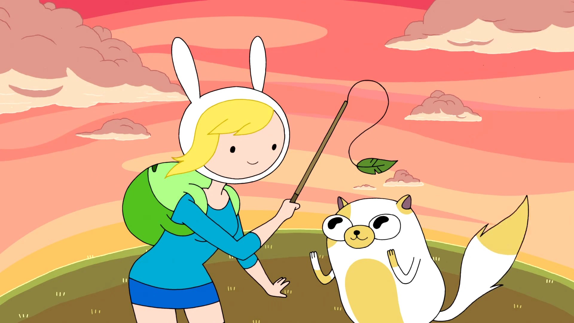 Image S3e9 Fionna playing with Cake.png Adventure Time Wiki