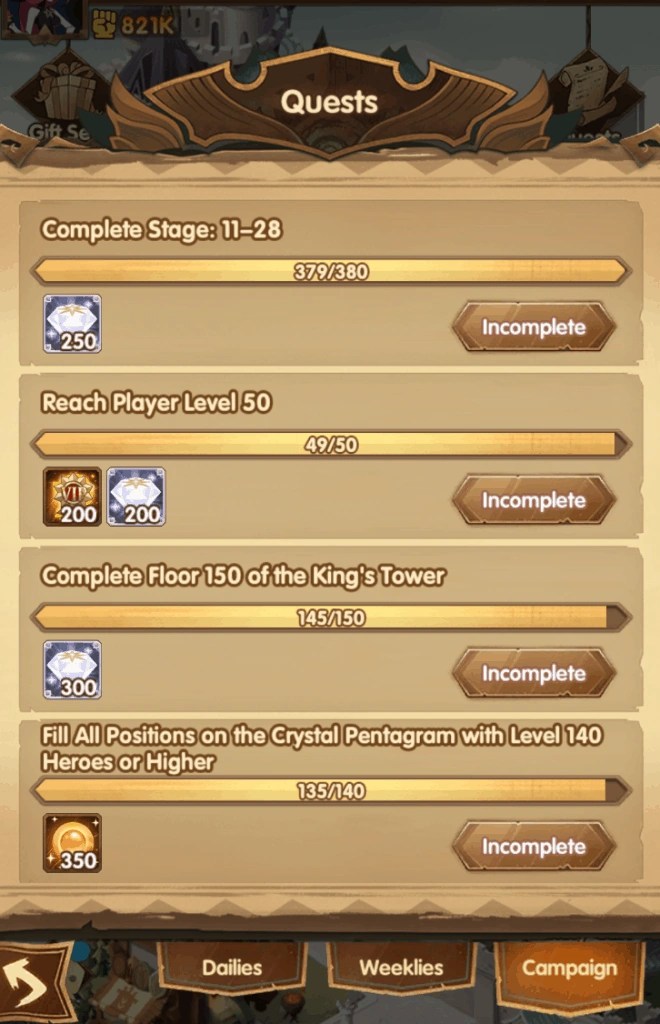Diamonds AFK Arena Wiki Fandom