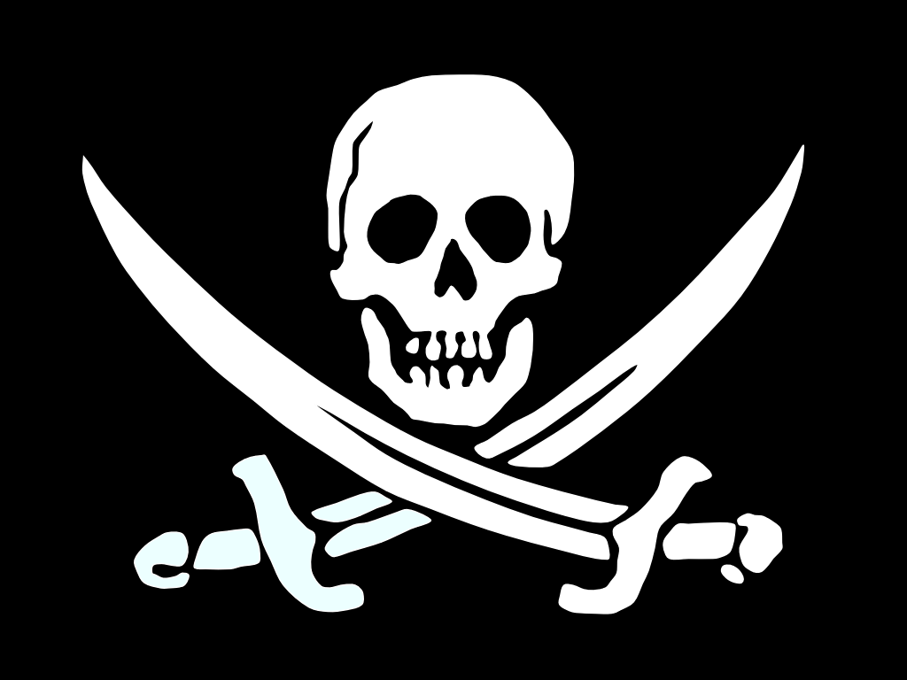 10 sword and skull jolly roger tattoo designs