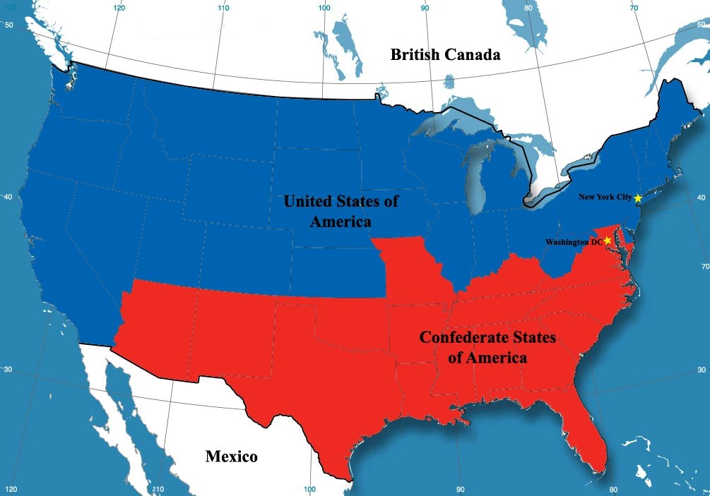 Image - Althist post civil war.jpg | Alternative History | FANDOM