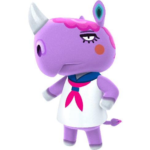 animal crossing villagers rhino