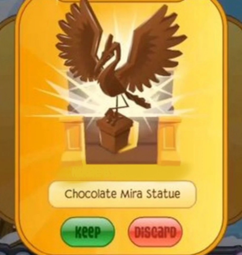 Chocolate Mira Statue Animal Jam Wiki FANDOM powered by Wikia