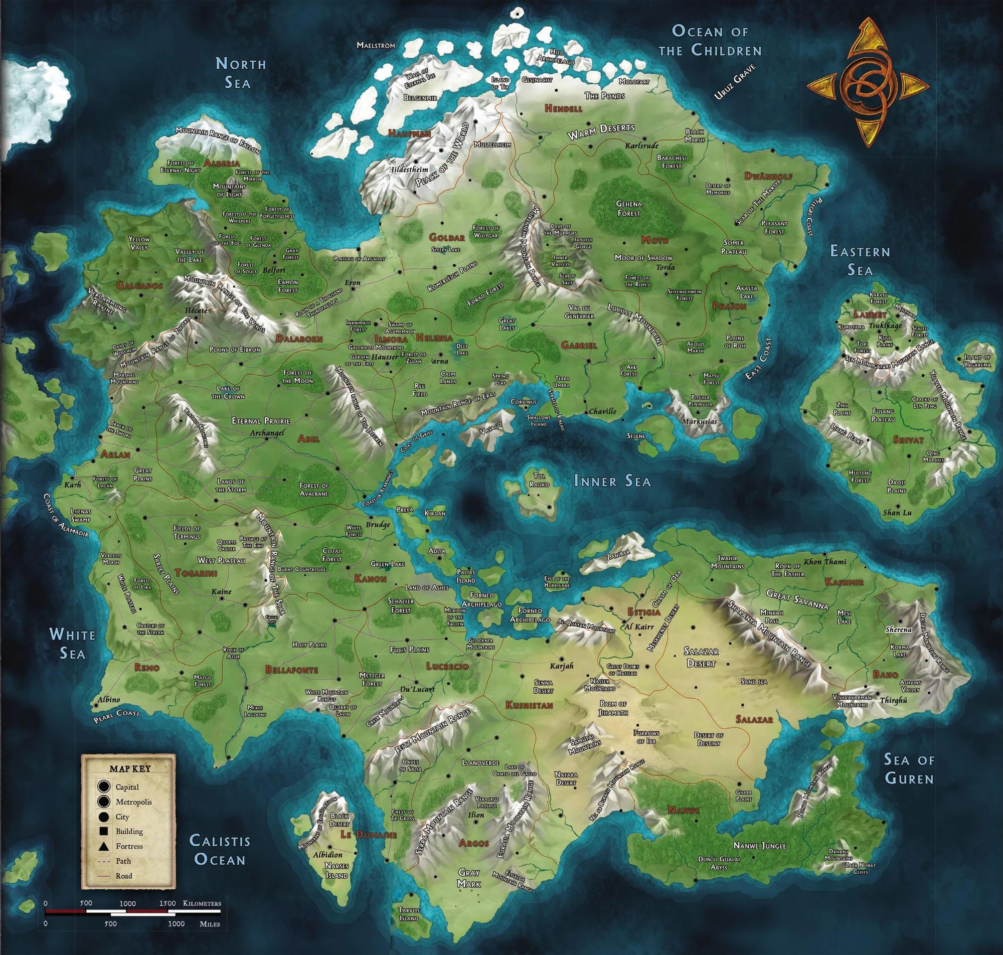 Map of the World Anima RPG Beyond Fantasy Wiki FANDOM powered by