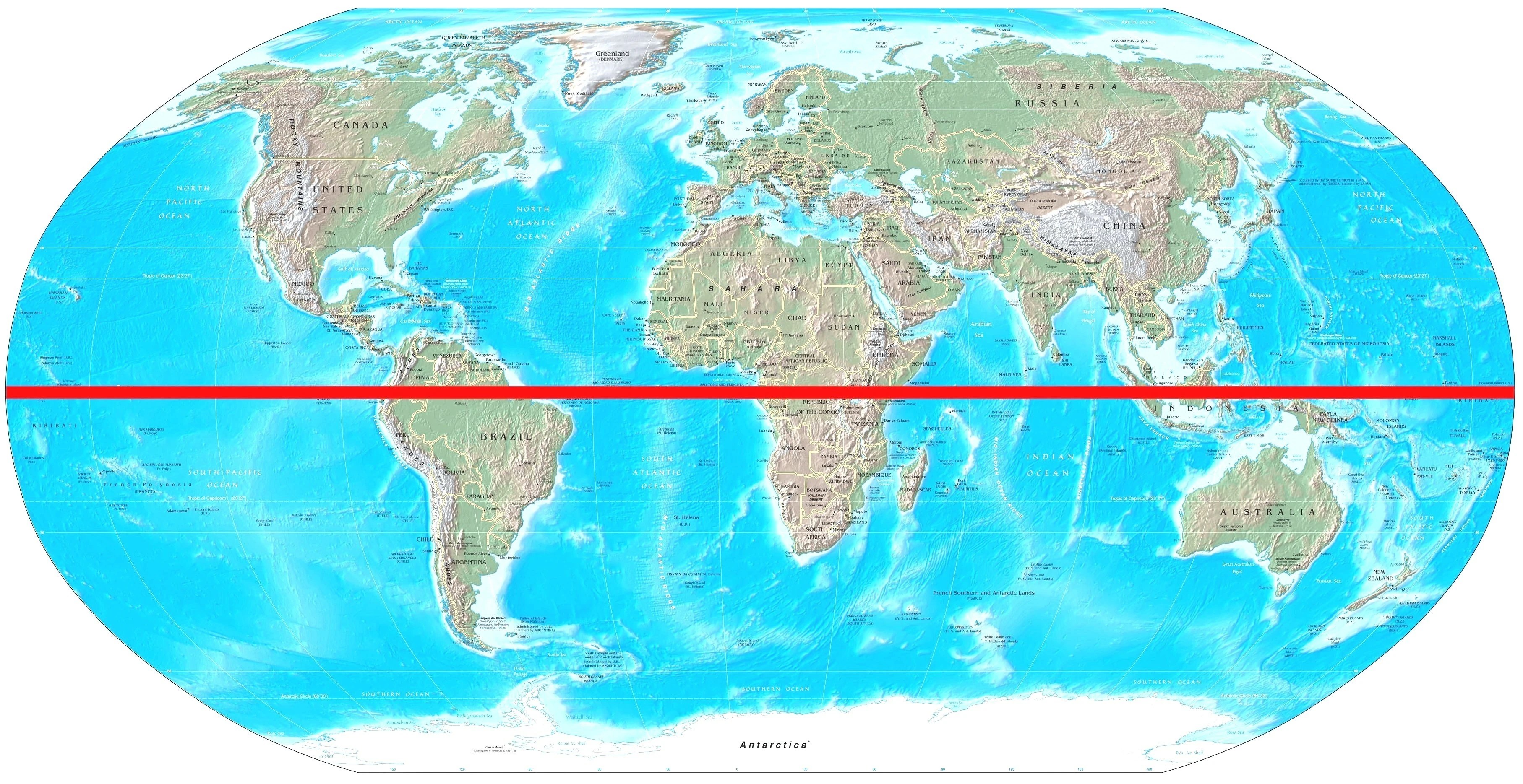 [39+] Earth Map Equator