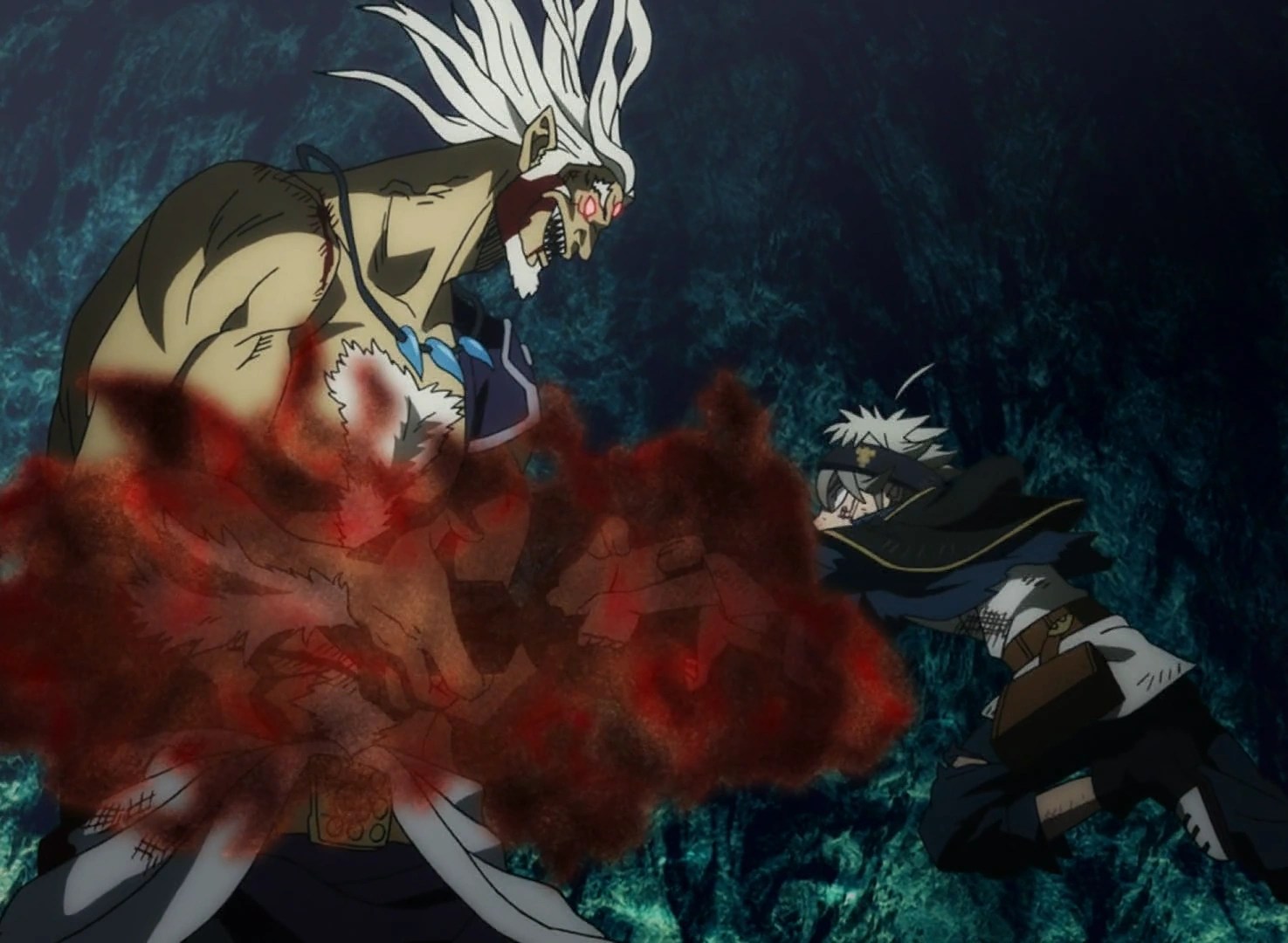 Image Vetto crushes Asta's arms.png Black Clover Wiki FANDOM