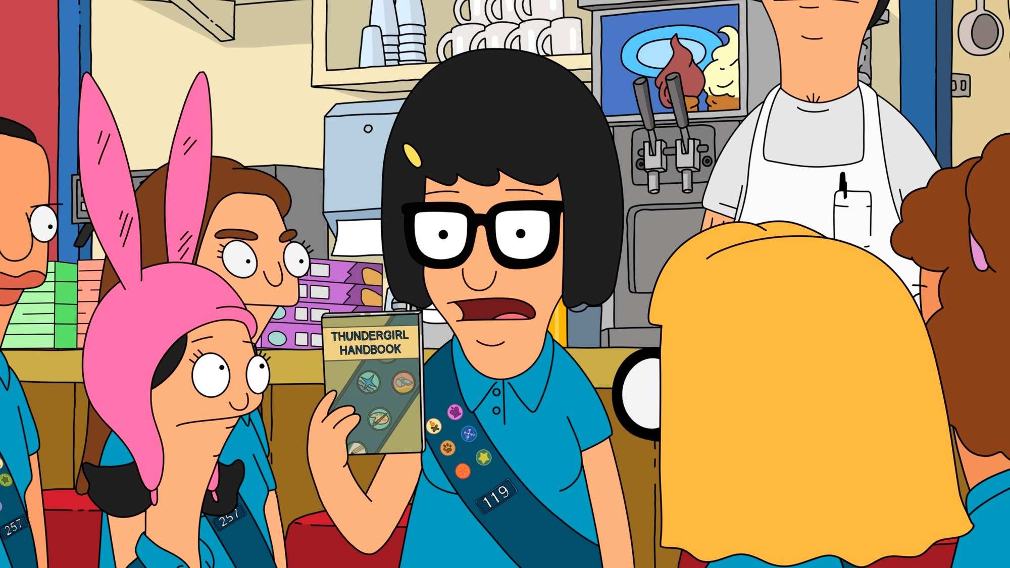 Tina Tailor Soldier Spy Bob's Burgers Wiki FANDOM powered by Wikia
