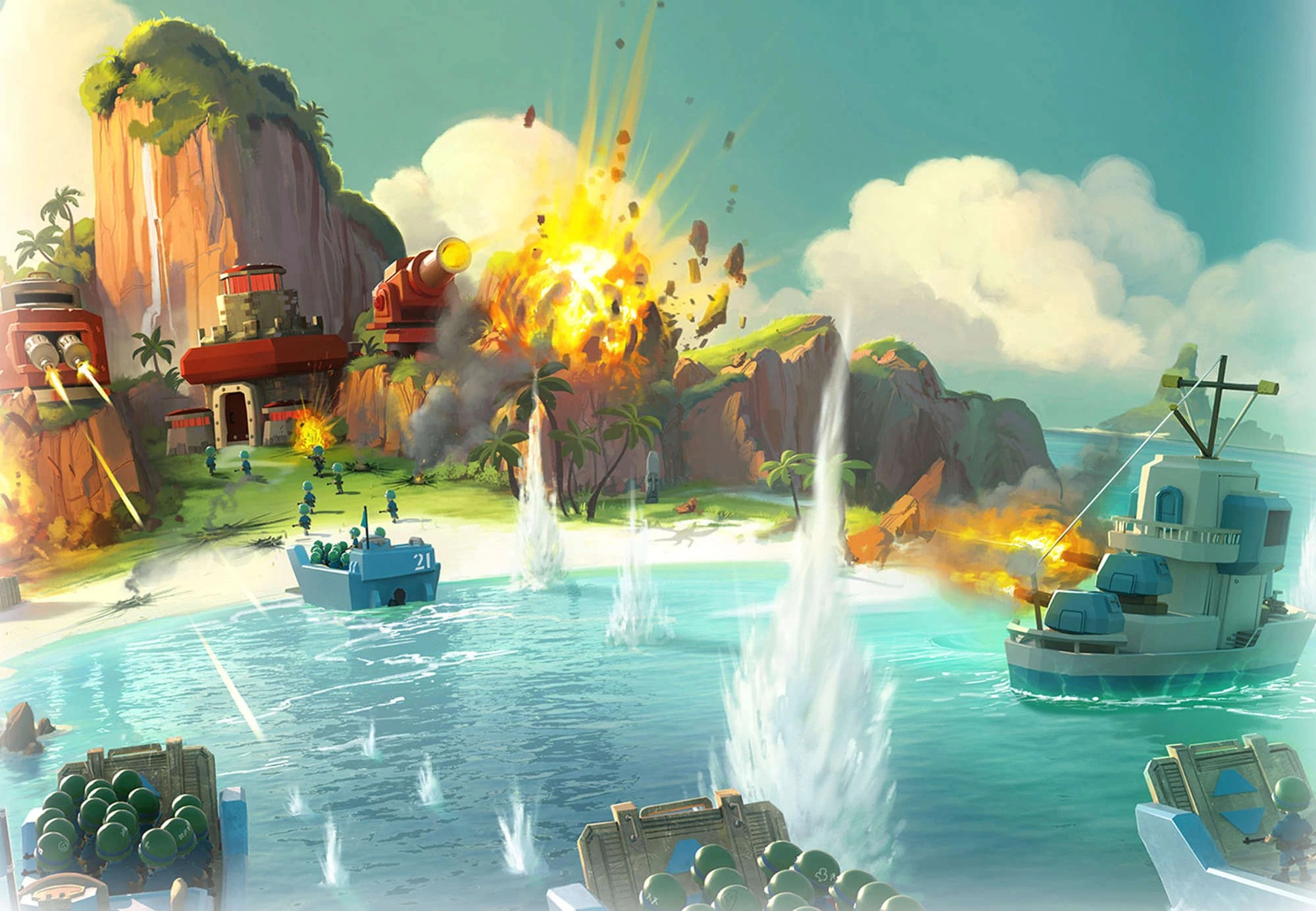 Image Wikibackground Boom Beach Wiki FANDOM powered by Wikia