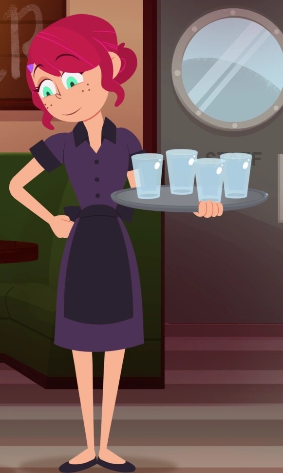 Cute Waitress Camp Camp Wikia FANDOM powered by Wikia