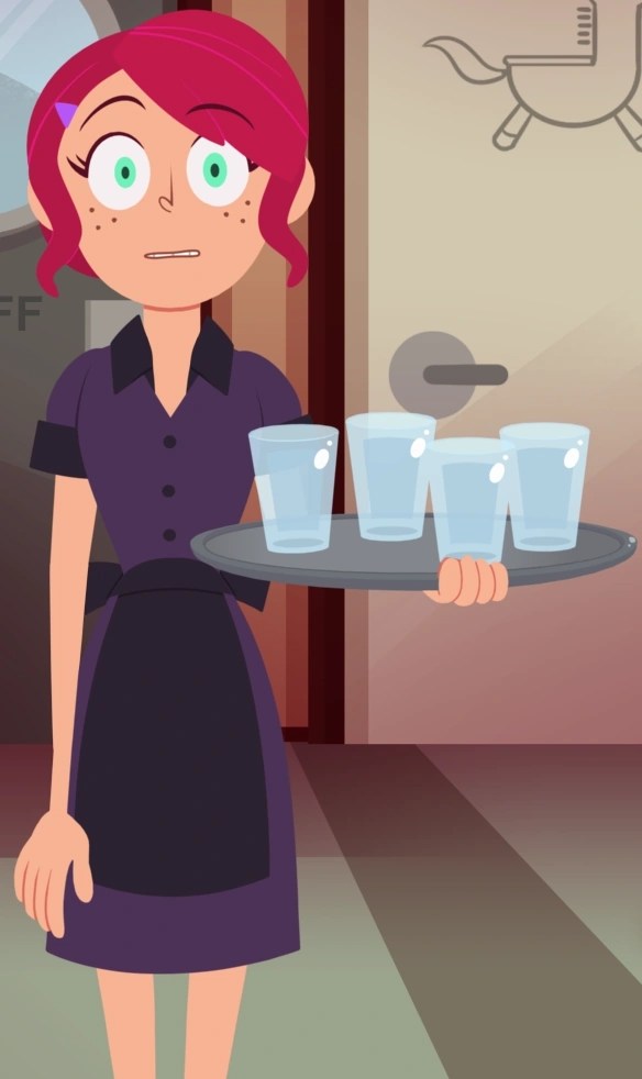 Image Cute Waitress Stare.png Camp Camp Wikia FANDOM powered by Wikia