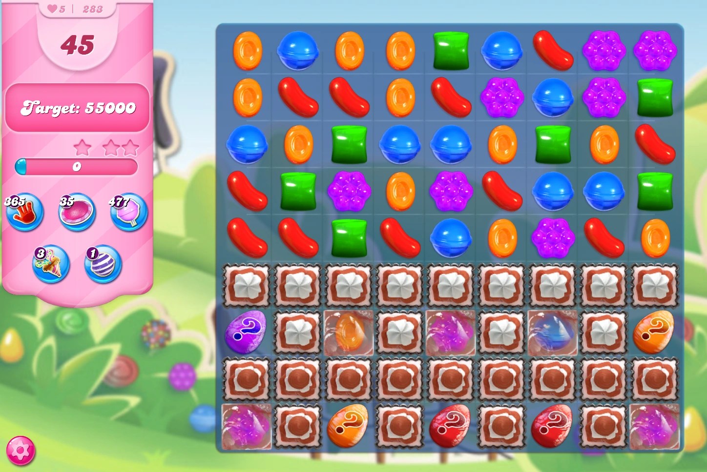 Level 283 Candy Crush Saga Wiki FANDOM powered by Wikia
