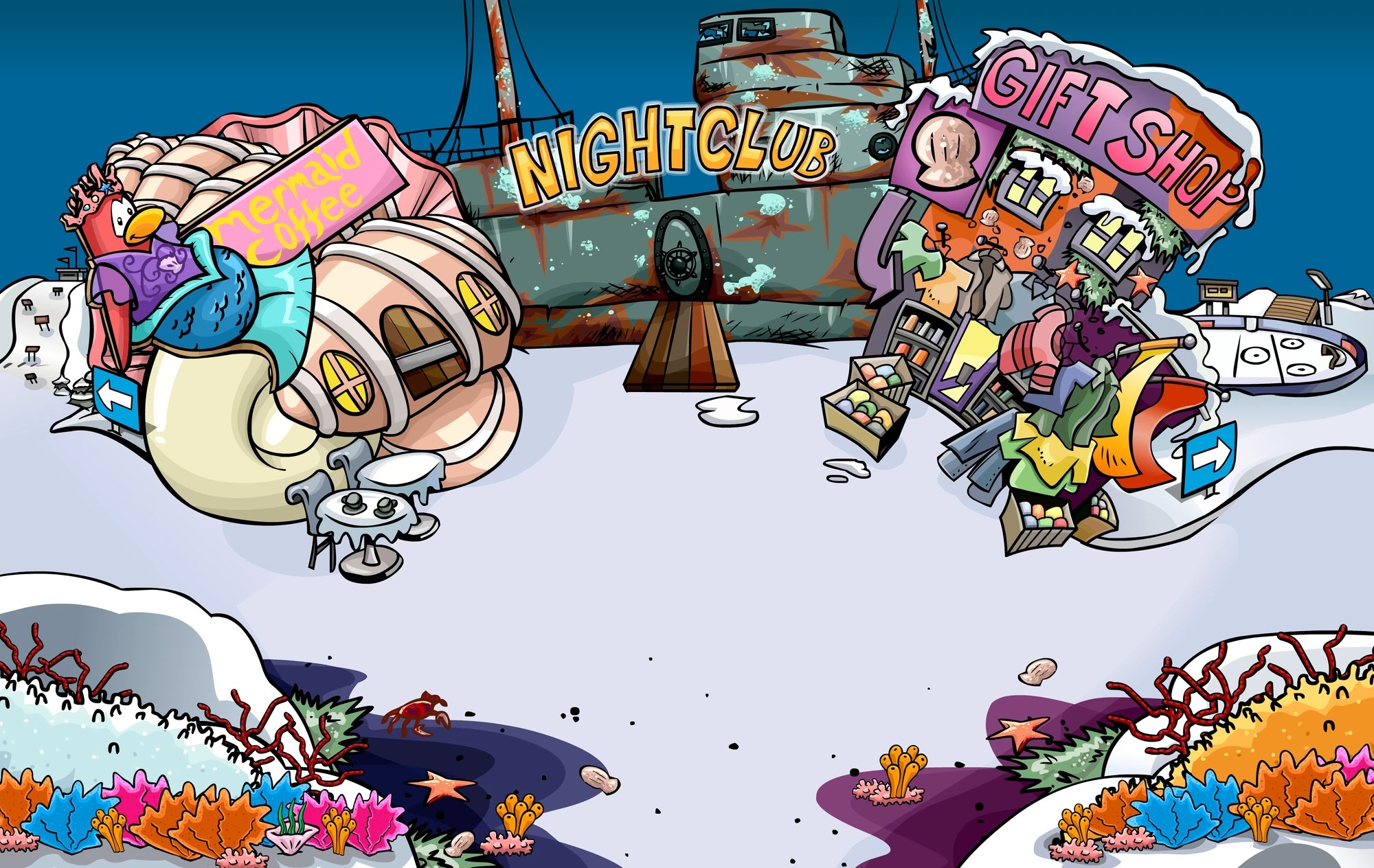 Submarine Party Club Penguin Wiki FANDOM powered by Wikia