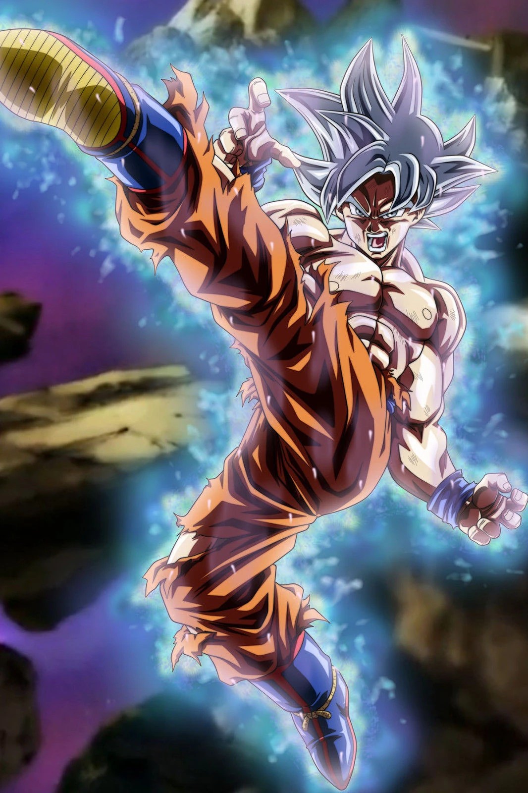 Goku Ultra Instinct Attacks | Family Man Librarian
