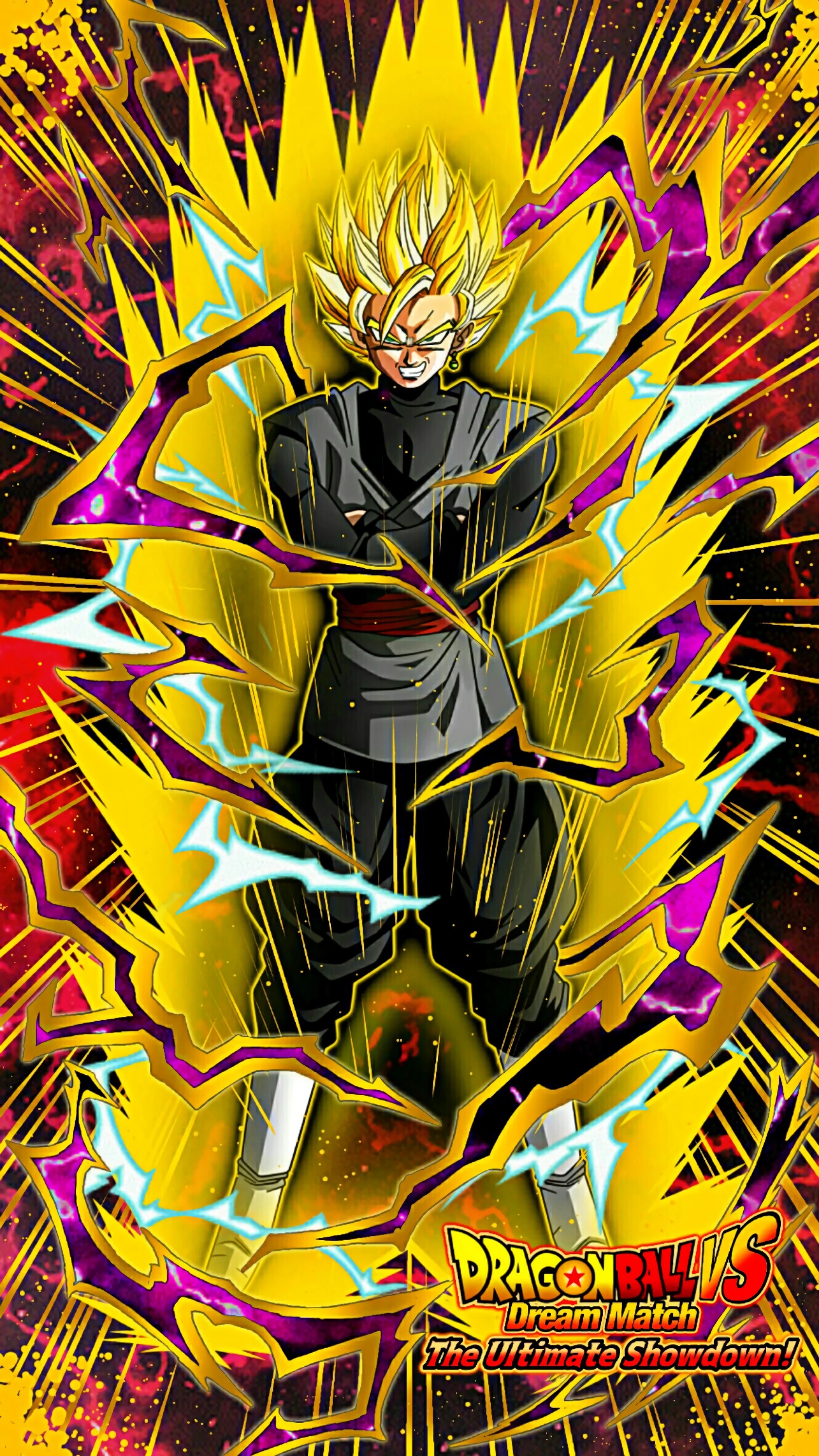 Evolved Malevolent Power Super Saiyan 2 Goku Black