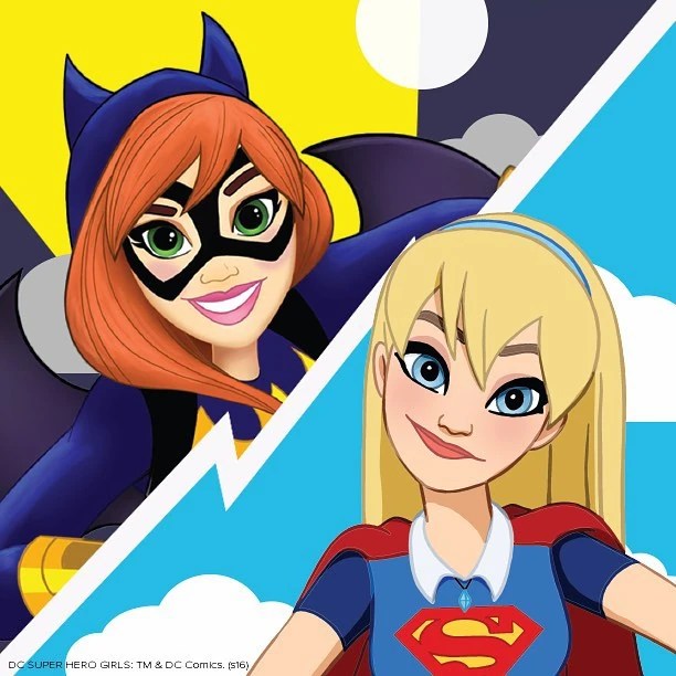 dc super girls characters
