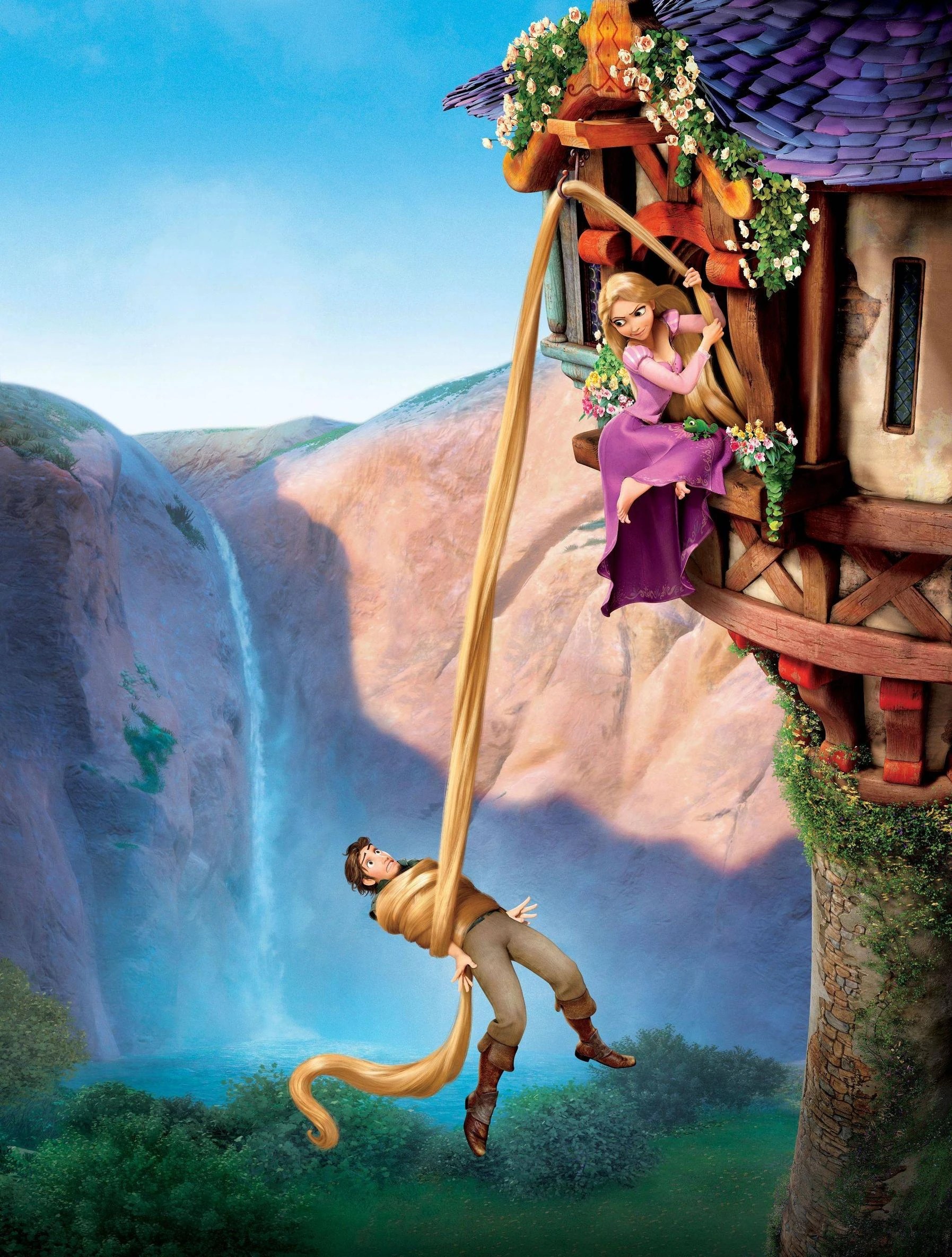 Image Tangled Textless Poster 3.jpg Disney Wiki FANDOM powered by