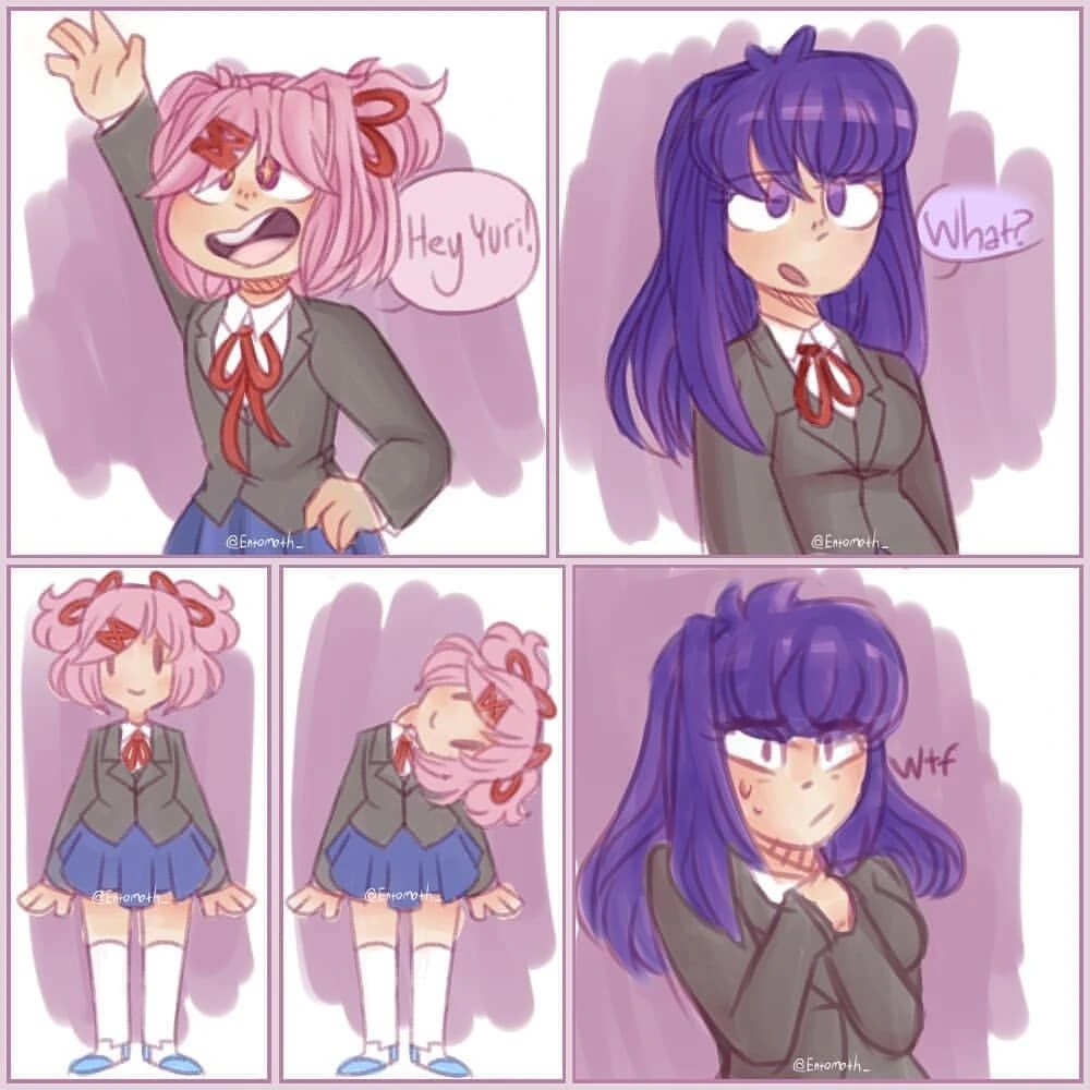New Natsuki Memes Out Of Memes Im Gonna Memes Abroad Memes