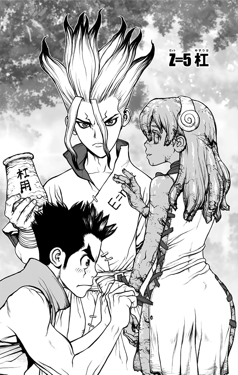 Chapter 5 Dr. Stone Wiki Fandom