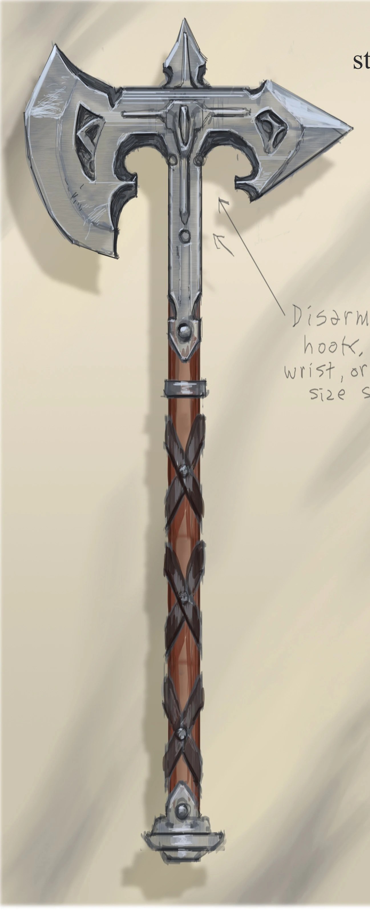 huge great axe fantasy art gallery